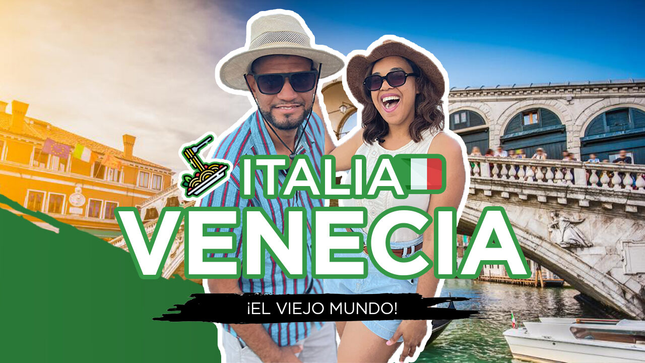 Los fundadores de Cocotal Travel en un puente de Venecia